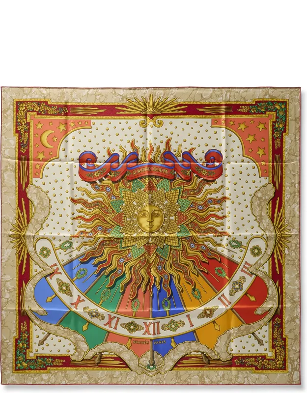 Carpe Diem Silk Scarf