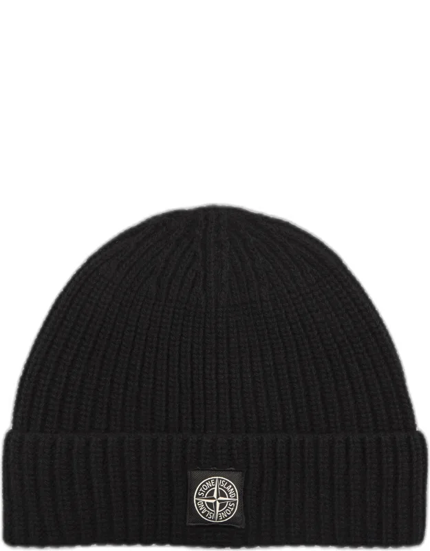 Beanie With Logo Patch