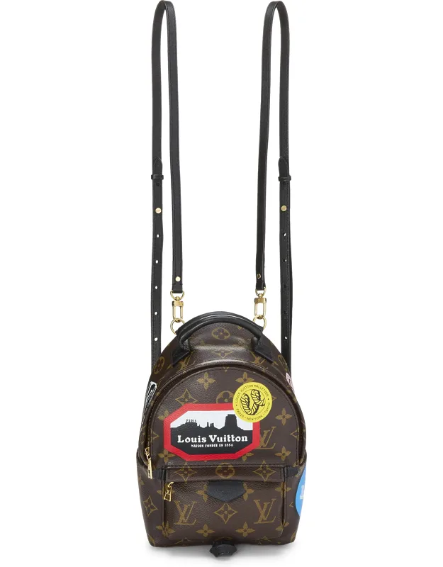 Monogram Canvas World Tour Palm Springs Backpack Mini