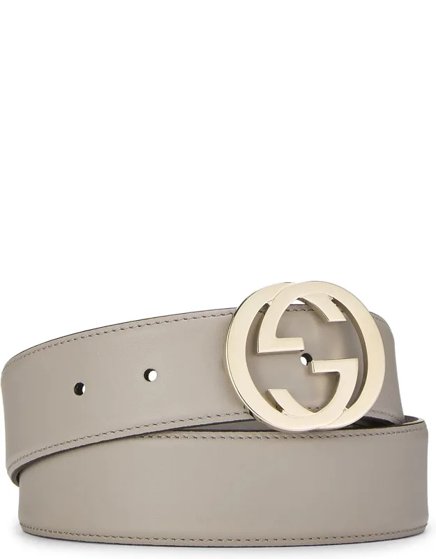 Leather Interlocking Belt