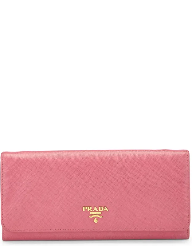 Saffiano Leather Wallet On Chain