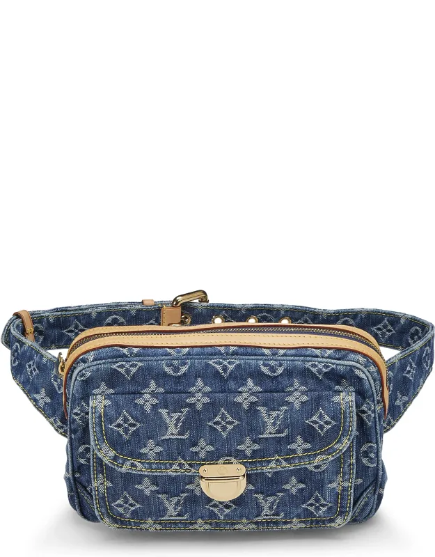 Monogram Denim Bumbag