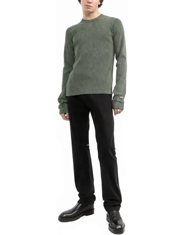 Ribbed Long Sleeve T-shirt