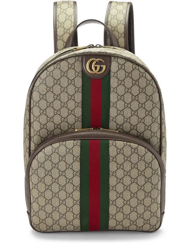 Original Gg Supreme Canvas Ophidia Backpack Medium