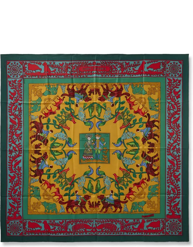 Early America Silk Scarf