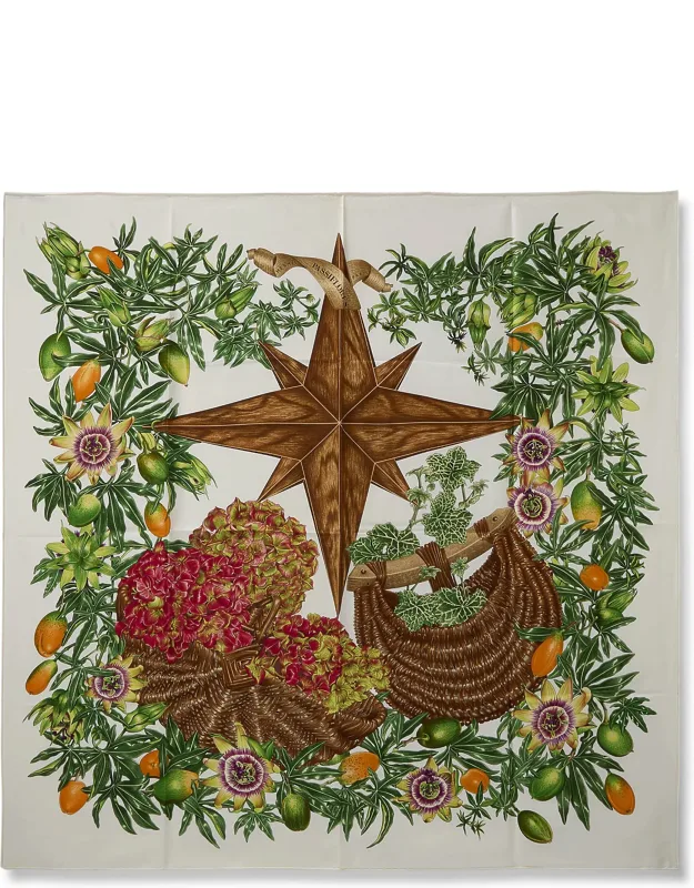 Passiflores Silk Scarf