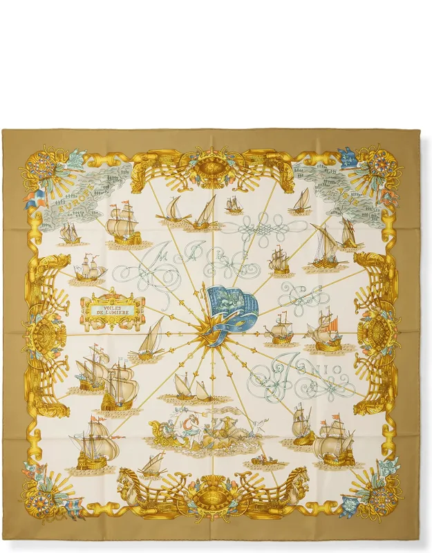 Voiles De Lumiere Silk Scarf