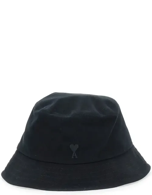 Hat With Logo On The Front In Cotton