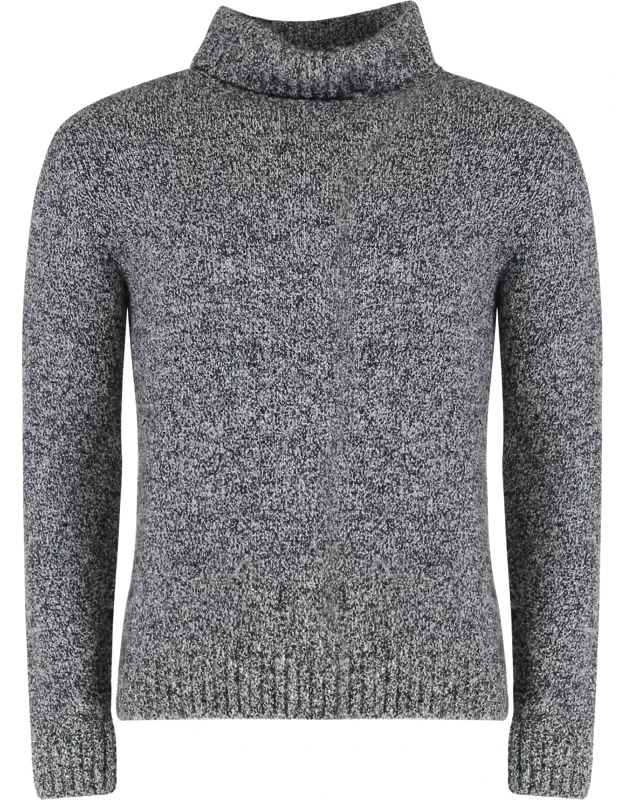 Wool And Cashmere Turtleneck Pullover