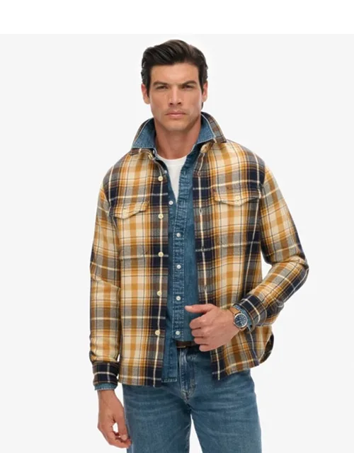 Merchant Heavy Checked Shirt