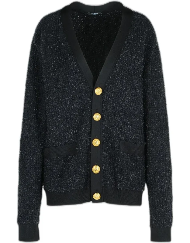 Cotton Blend Cardigan