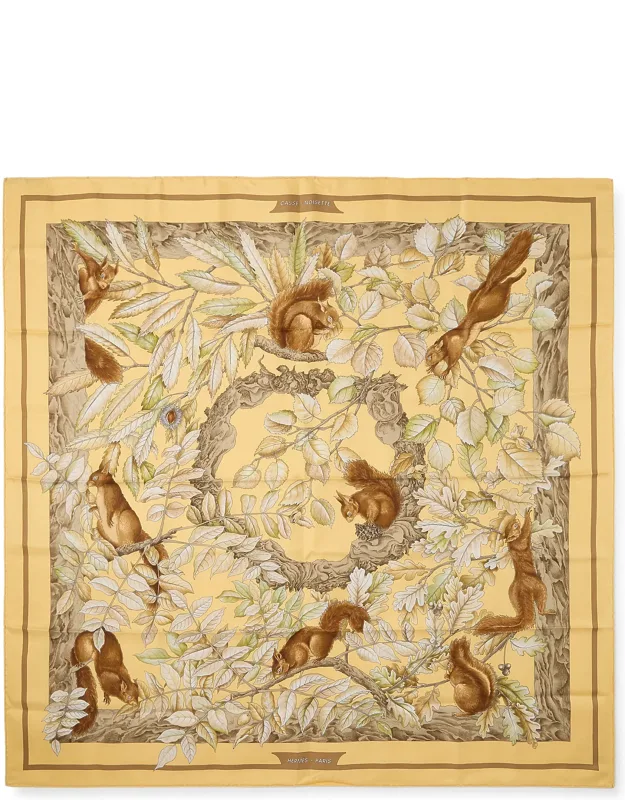 Casse Noisette Silk Scarf