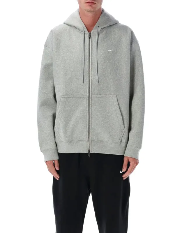 Solo Swoosh Zip Fleece Hoodie