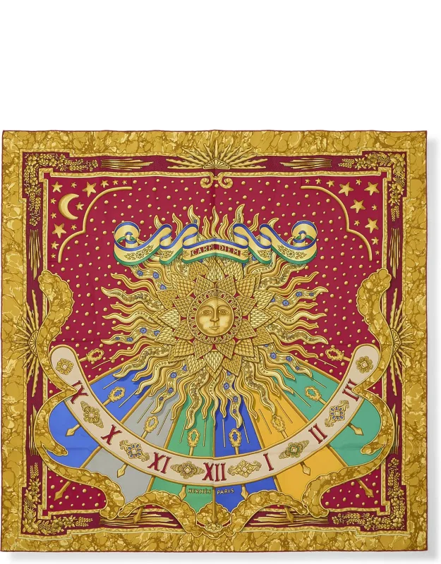 Carpe Diem Silk Scarf