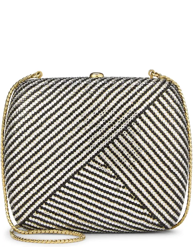 Crystal Minaudiere Clutch