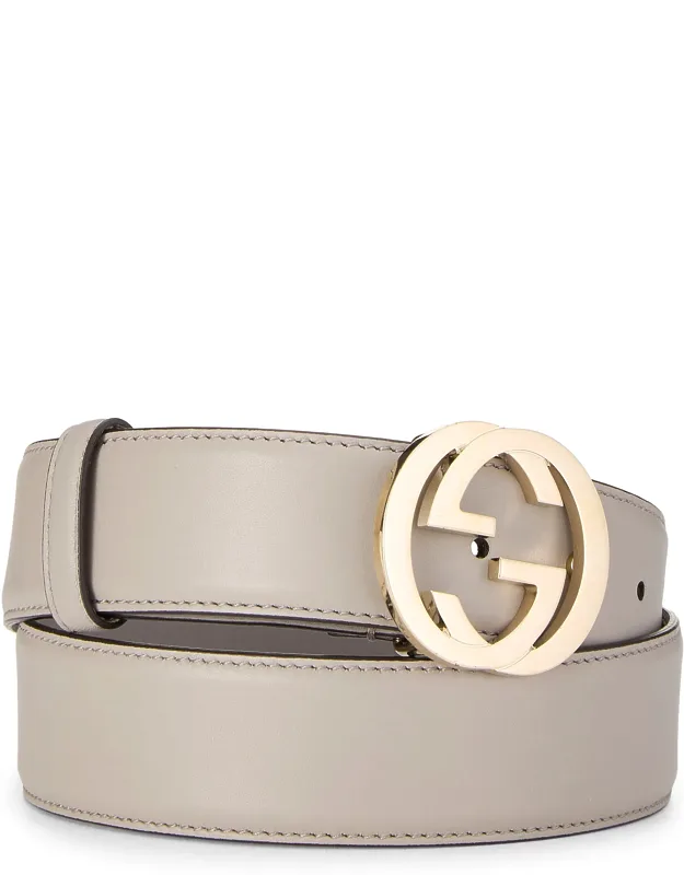 Leather Interlocking Belt