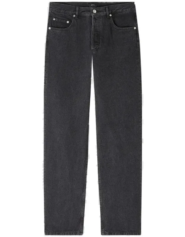 Stonewashed Black Jeans