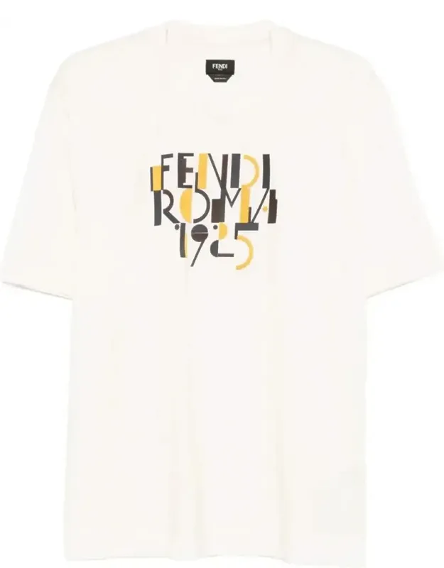 Roma 1925 Print Cotton T-shirt