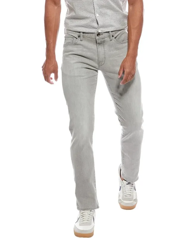 Slim Fit Stretch Concrete Wash Jeans