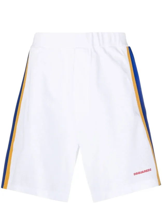 Side Stripe Logo Shorts