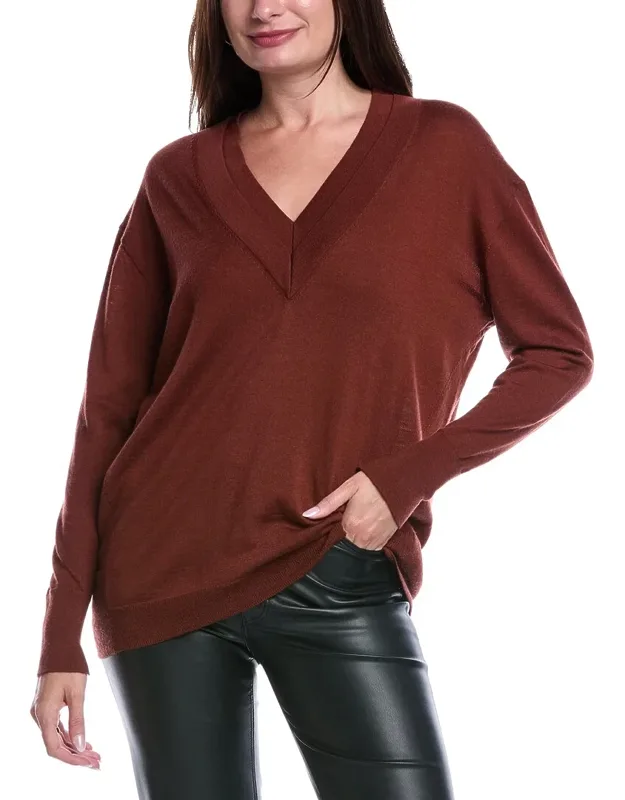 V-neck Wool Sweater