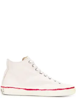 Graffiti Logo High-top Sneakers