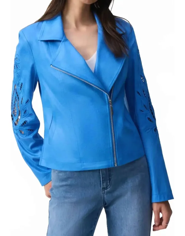 Faux Suede Jacket