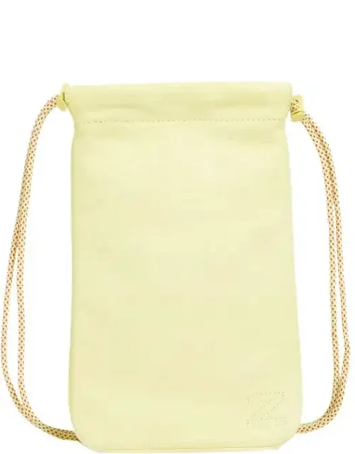 Leather Pouch Crossbody Bag