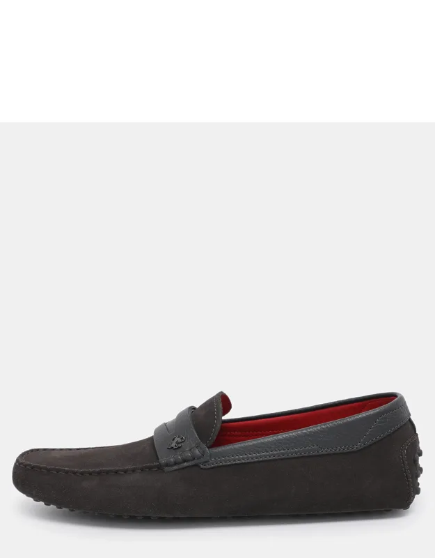 Suede Loafers