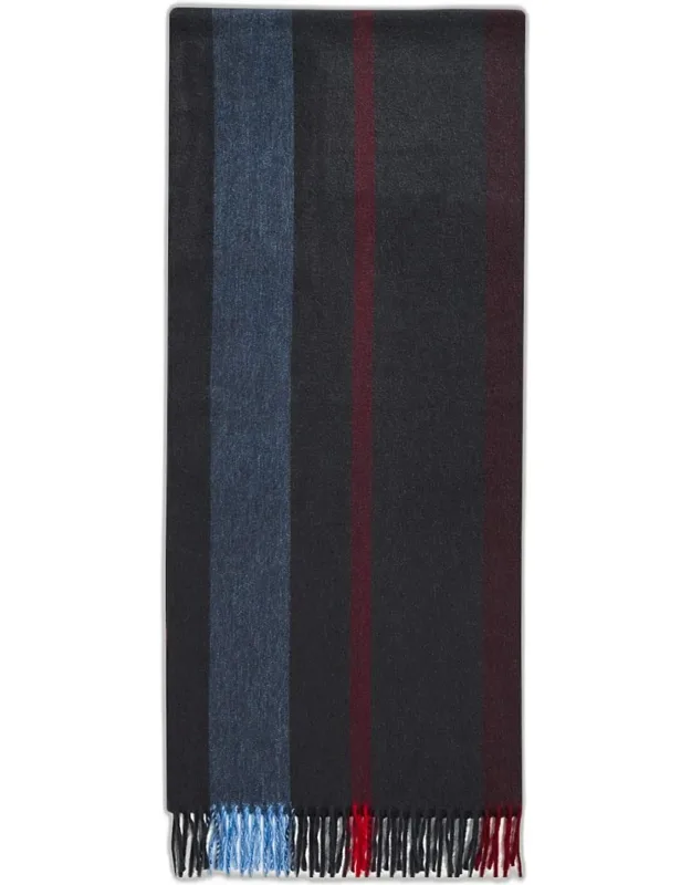 Check Cashmere Scarf