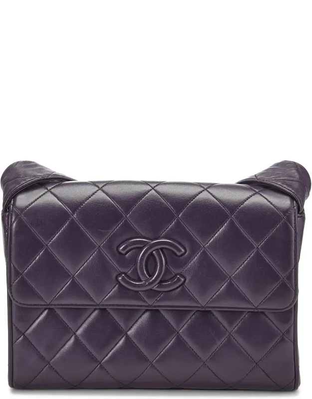 Quilted Lambskin Shoulder Bag
