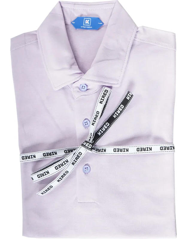 Short Sleeve Quarter Button Polo Shirt