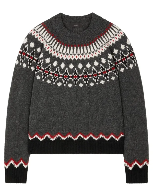 Fair Isle Knit Sweater