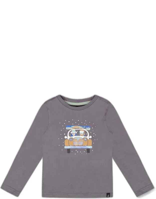 Long Sleeve Organic Cotton Jersey Tee