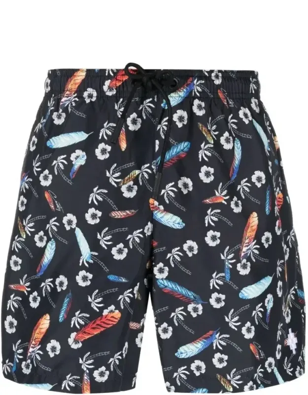 Hawaii Print Swim Shorts