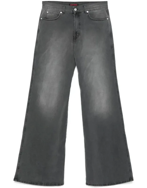 Wide-leg Denim Jeans