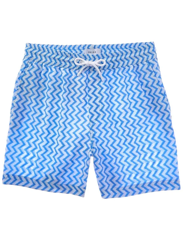 Oe Byron Printed Swim Shorts