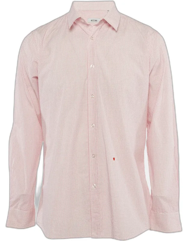 Check Print Cotton Full Sleeve Shirt