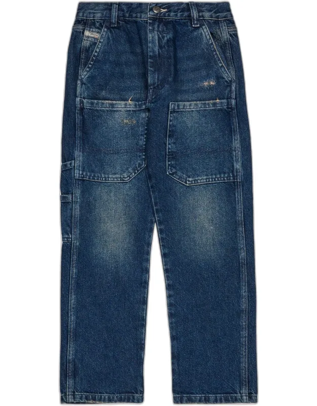 Stretch Cotton Denim Jeans