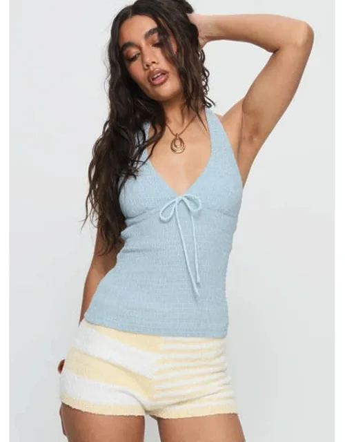 Ellasyn Bow Detail Halter Top