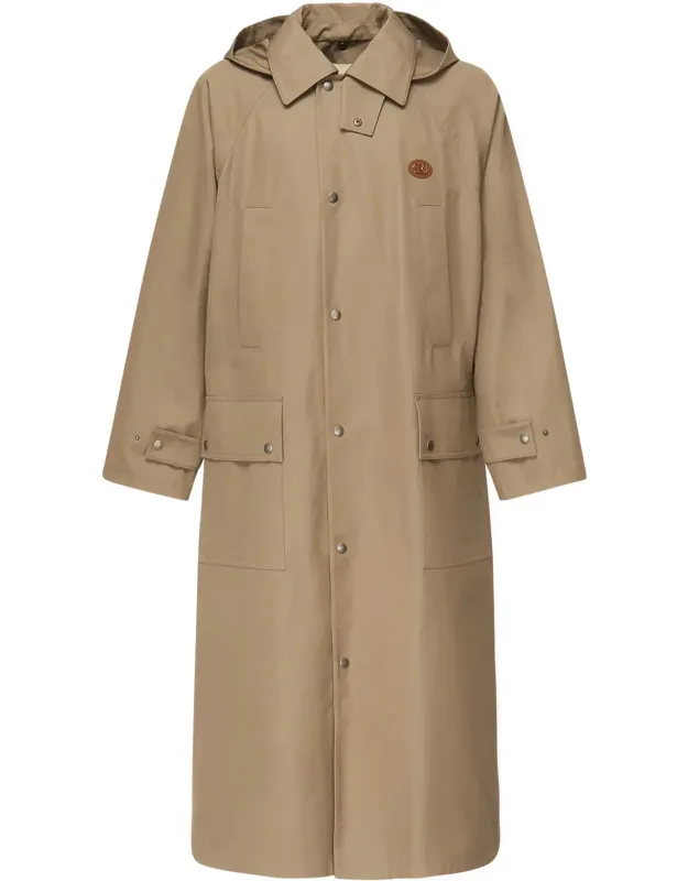 Hooded Trench Coat