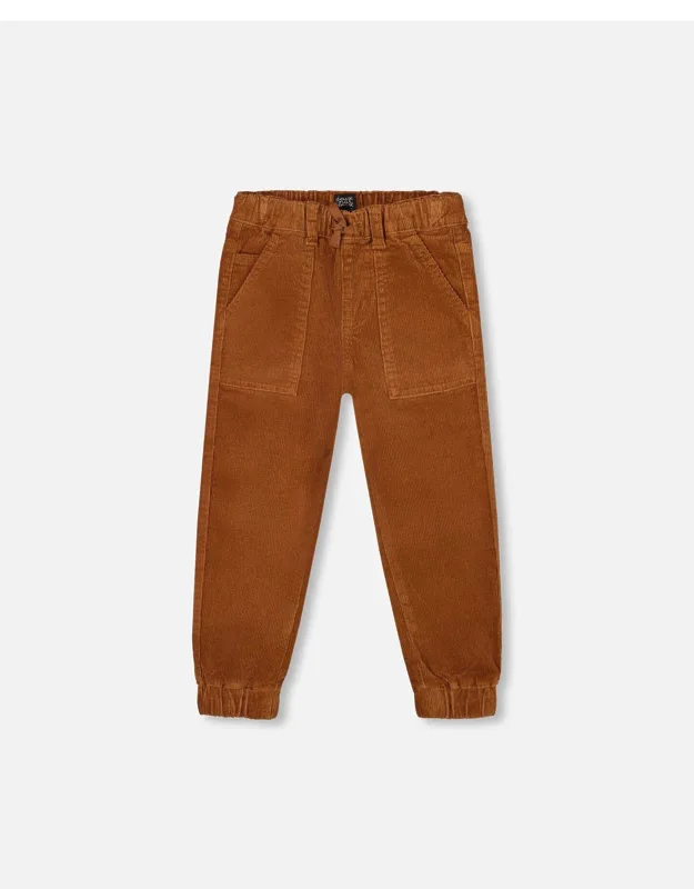 Stretch Corduroy Jogger Pants