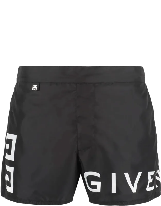 Logo Print Swim Shorts