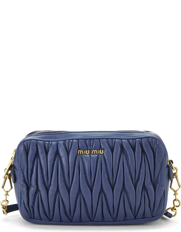 Nappa Matelassé Camera Bag