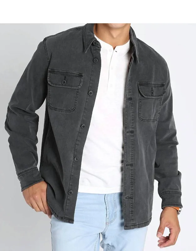 Flannel Lined Denim Jacket