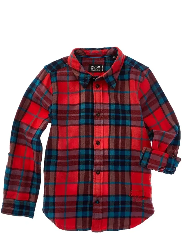 Regular Fit Yarn-dyed Checked Shirt