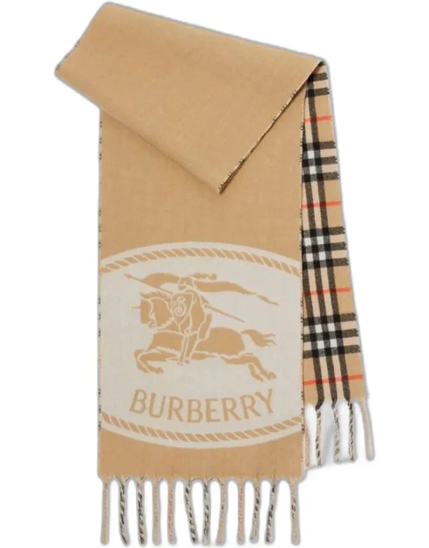 Reversible Logo Scarf