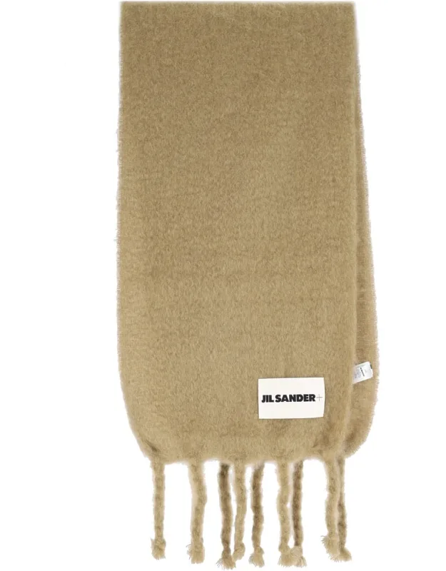 Mohair And Wool Scarf