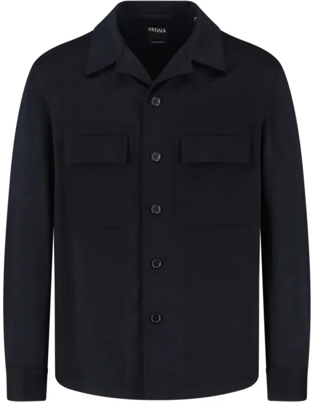 Cashmere Shirt Jacket