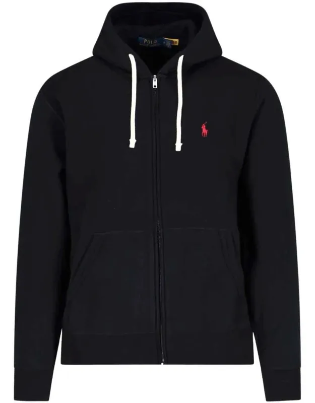 Logo Zip Hoodie